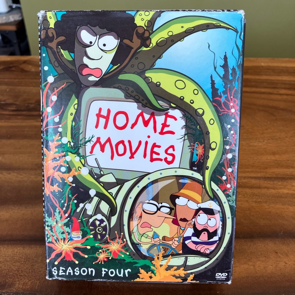 Vibrant Green and Blue Home Movies Season Four DVD